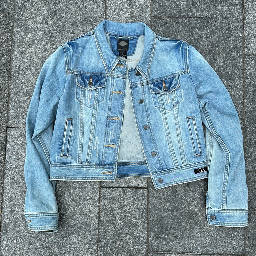 ❌ sold / Harley-Davidson denim jacket